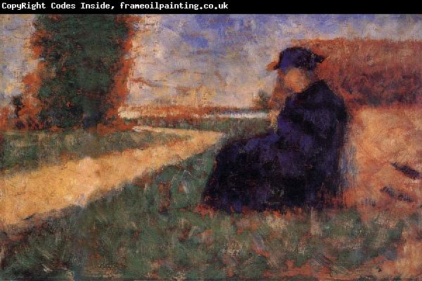 Georges Seurat Personality in the Landscape
